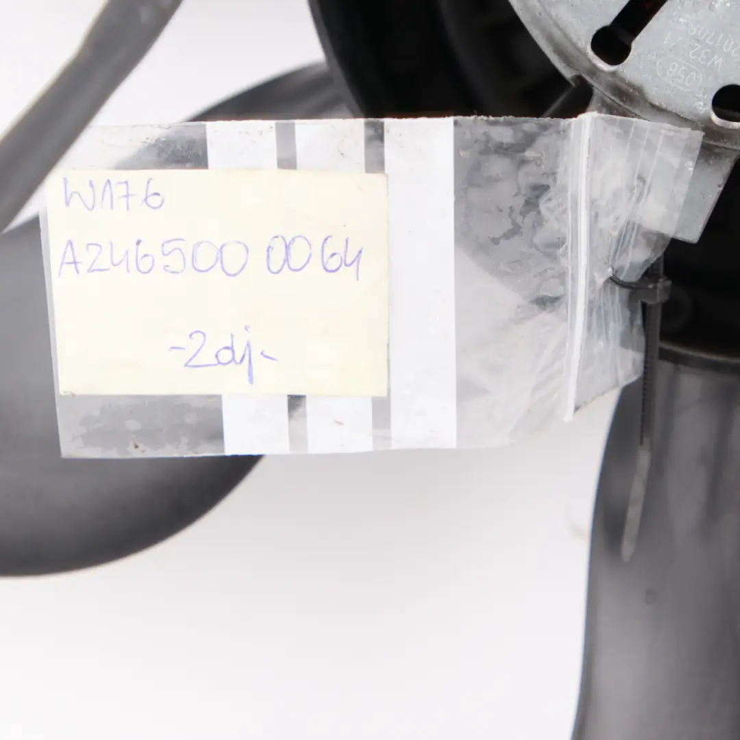 Mercedes W176 W246 Motor del Ventilador del Radiador Refrigeración - SKU A2465000064 - Número de pieza A2465000064