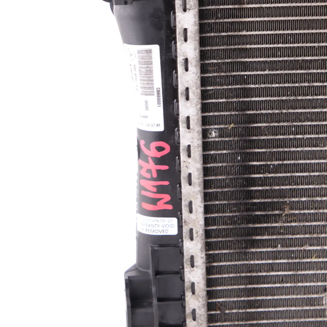  Cooling Radiator Mercedes W176 W246 Engine Coolant Radiator - SKU A2465001303 - Part number A2465001303