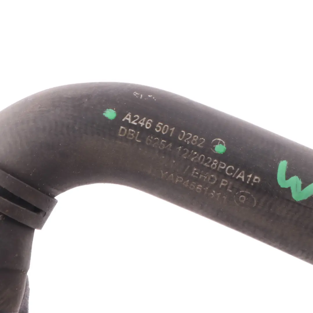  Wasserleitung Mercedes C117 W176 W246 M270 Kühlmittelschlauchleitung A2702031782 - SKU A2465010282 - Teilenummer A2465010282