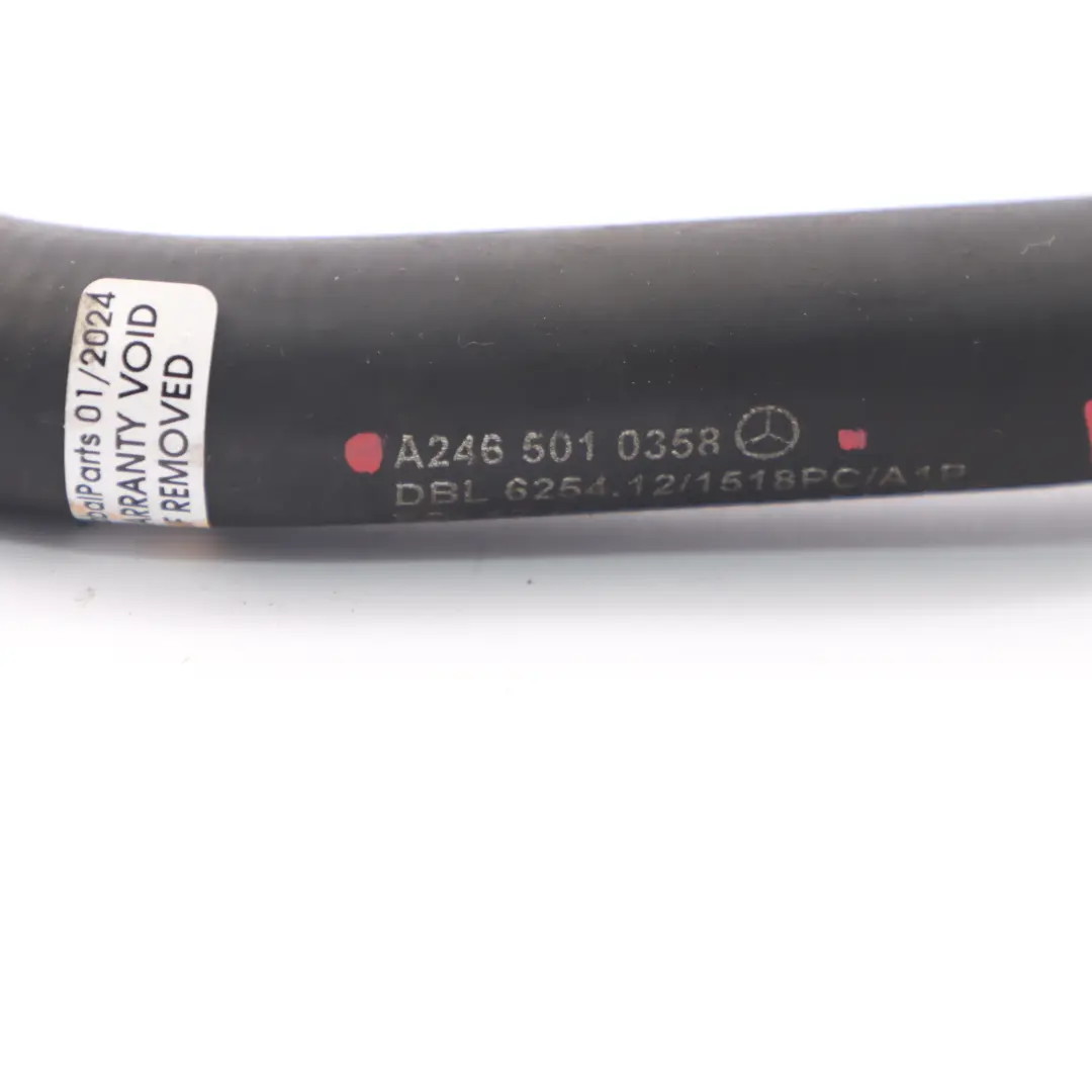 Mercedes W176 W246 Wąż Wody Płynu Pompy Wodny Chłodnicy Oleju - SKU A2465010358 - Numer Części A2465010358
