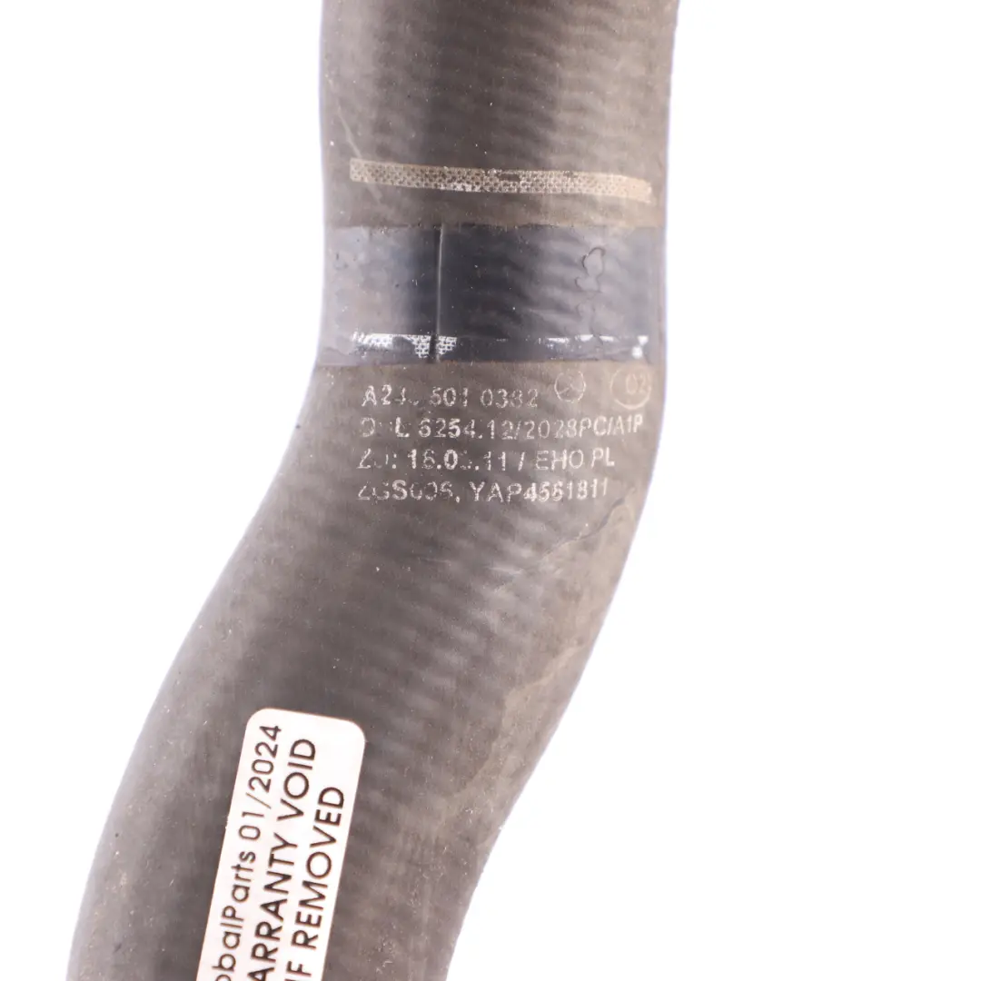 OM651 Kühler Wasser Kühlmittel Schlauch für Mercedes W176 W246 mit Teilenummer A2465010382 Mercedes W176 W246 OM651 Kühler Wasser Kühlmittel Schlauch - SKU A2465010382 - Teilenummer A2465010382