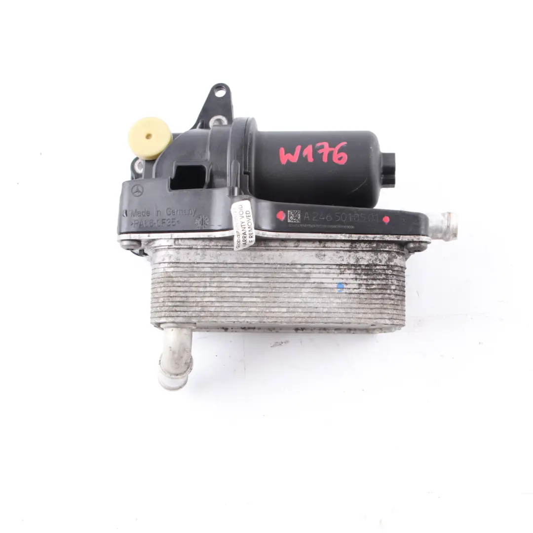 B38 B48 Intercambiador Calor Refrigerador Aceite 8585624 para BMW F20 F21 F30 LCI con número de pieza A2465010501 BMW F20 F21 F30 LCI B38 B48 Intercambiador Calor Refrigerador Aceite 8585624 - SKU A2465010501 - Número de pieza A2465010501