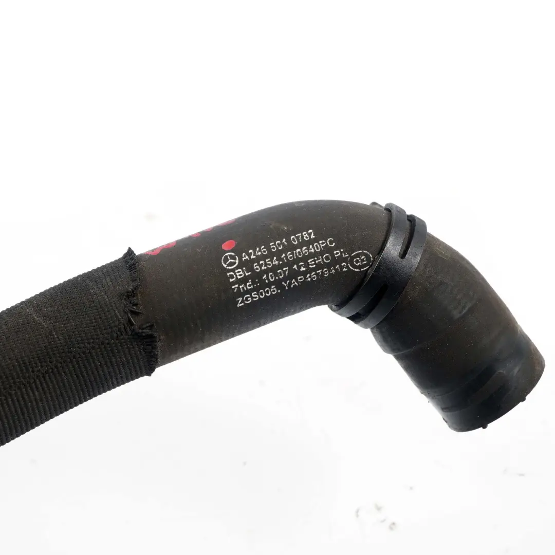 Mercedes W176 Radiatore Tubo Acqua Tubo Motore Raffreddamento Diesel - SKU A2465010782 - Numero di parte A2465010782