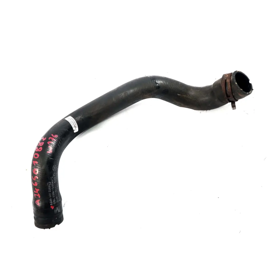 Radiator Coolant Hose Right O/S Engine Cooling Diesel to Mercedes W176 with Part number A2465010882 Mercedes W176 Radiator Coolant Hose Right O/S Engine Cooling Diesel - SKU A2465010882 - Part number A2465010882