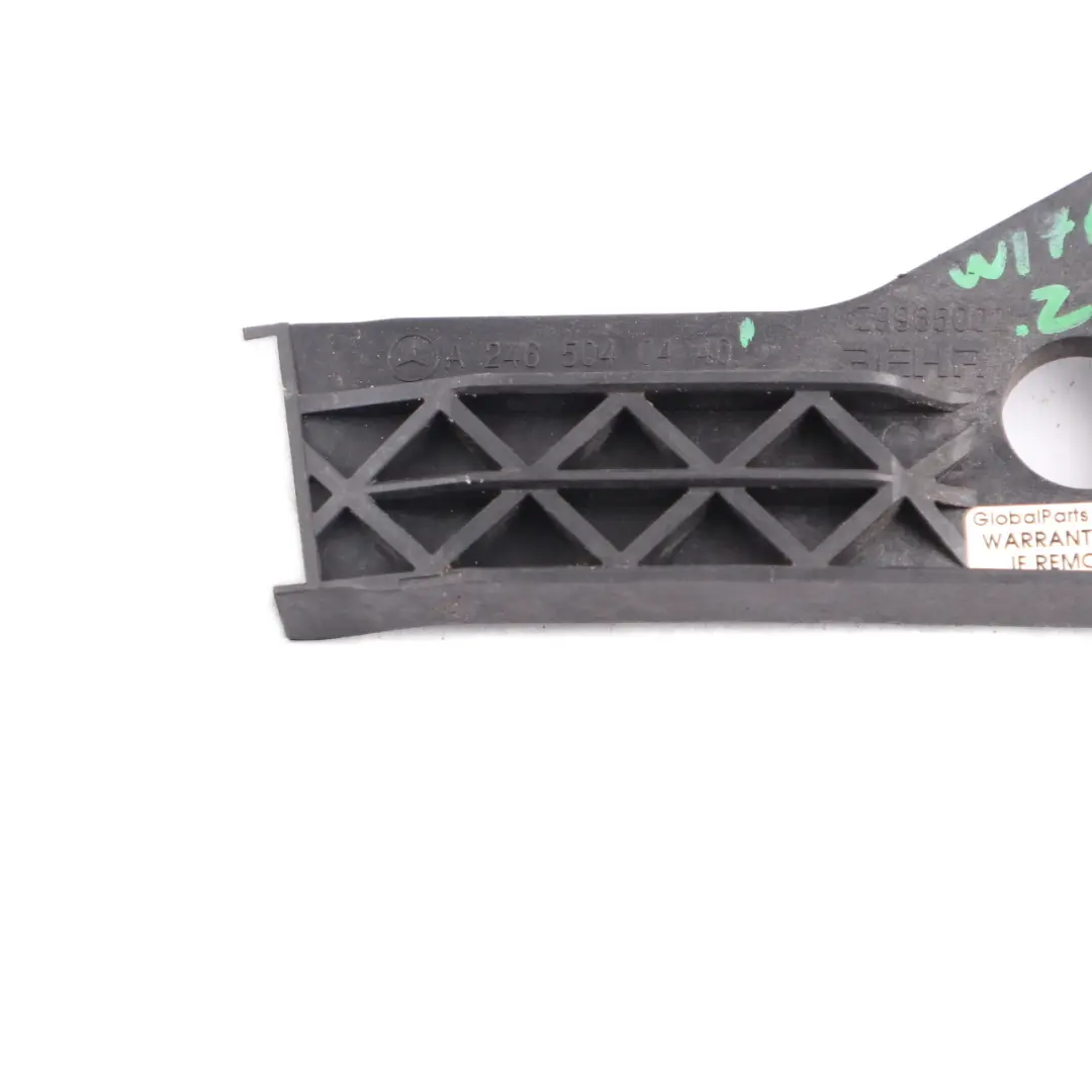 Mercedes W246 Support de Radiateur Droit Holder Mount - SKU A2465040440 - Numéro de pièce A2465040440