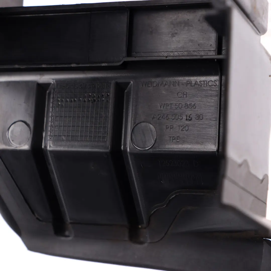 Radiator Air Baffle Duct Guide Deflector Channel to Mercedes W176 W246 with Part number A2465051530 Mercedes W176 W246 Radiator Air Baffle Duct Guide Deflector Channel - SKU A2465051530 - Part number A2465051530