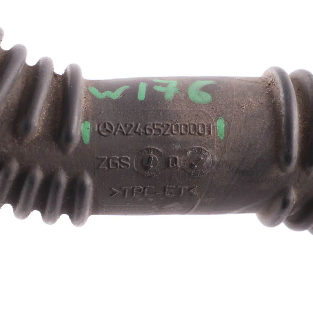 Tuyau admission air Mercedes C117 W176 W246 M270 Intercooler Hose pour à propos du numéro de pièce A2465200001 Tuyau admission air Mercedes C117 W176 W246 M270 Intercooler Hose - SKU A2465200001 - Numéro de pièce A2465200001