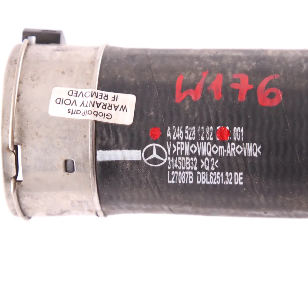 Tuyau admission Refroidisseur d'air charge Turbo Intercooler Mercedes W176 - SKU A2465281282 - Numéro de pièce A2465281282
