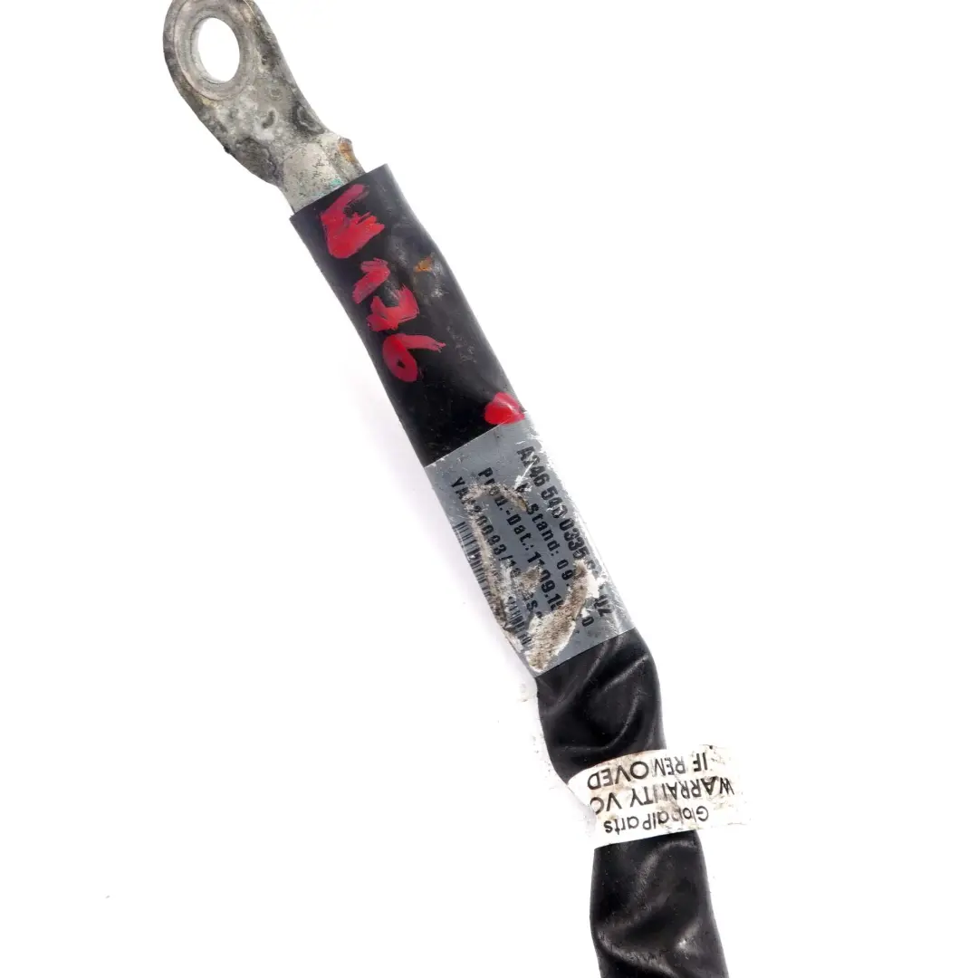 Mercedes W176 W246 Negative Earth Cable Battery Terminal Wiring - SKU A2465400335 - Part number A2465400335