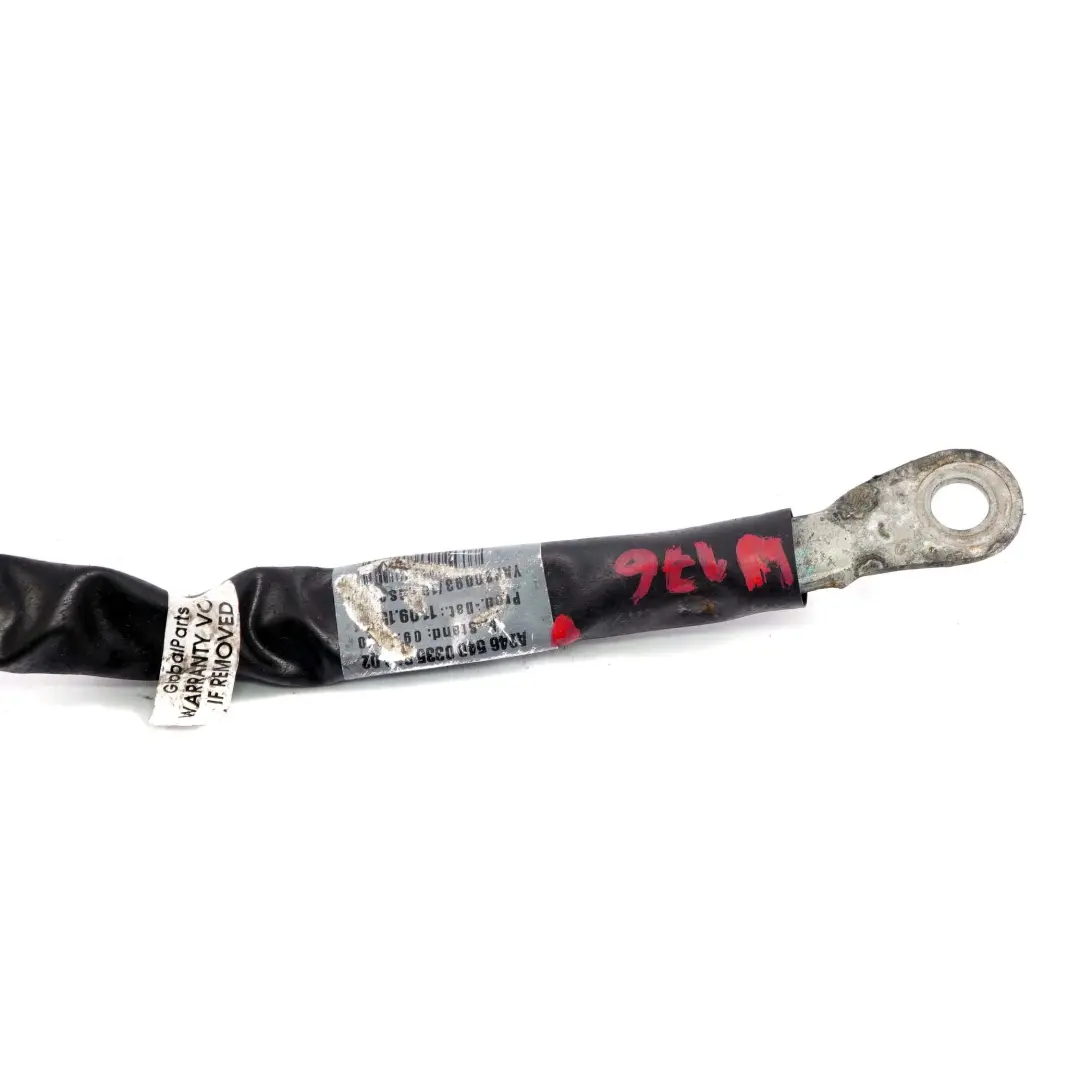 Mercedes W176 W246 Negative Earth Cable Battery Terminal Wiring - SKU A2465400335 - Part number A2465400335