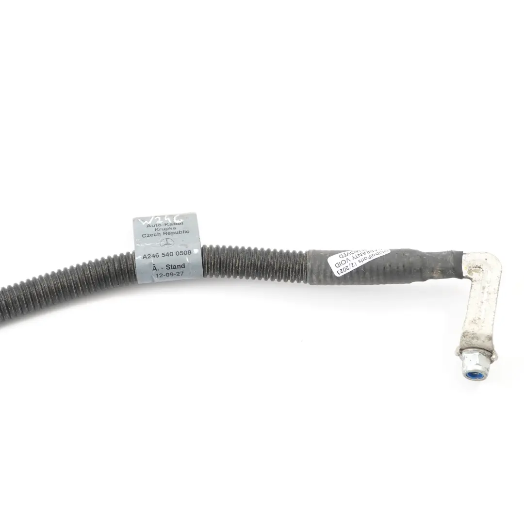 Mercedes C117 W176 W246 Kabel Przewód Alternatora - SKU A2465400508 - Numer Części A2465400508