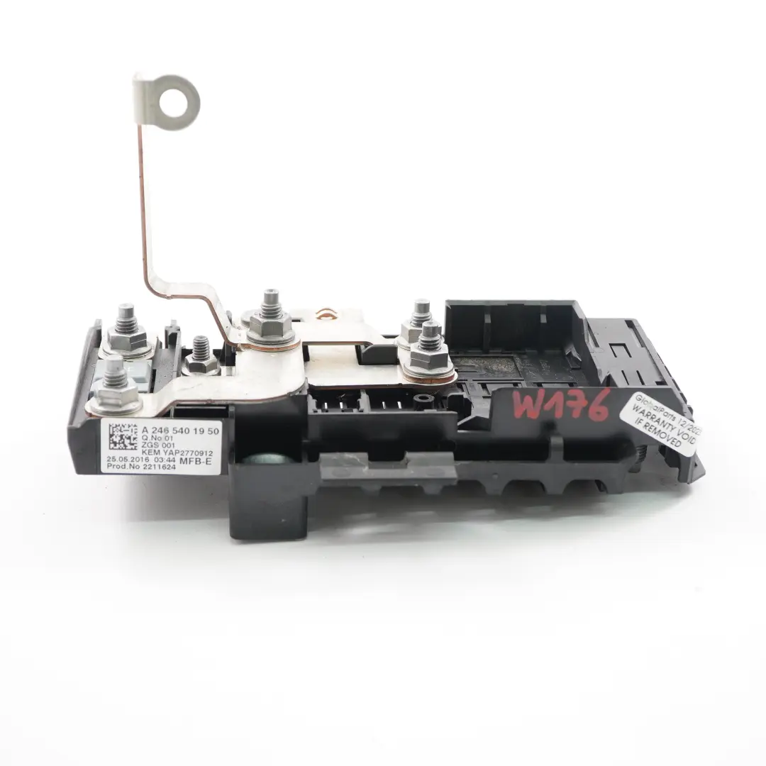  Battery Base Mercedes C117 W176 W246 Power Fuse Relay Box - SKU A2465401950 - Part number A2465401950