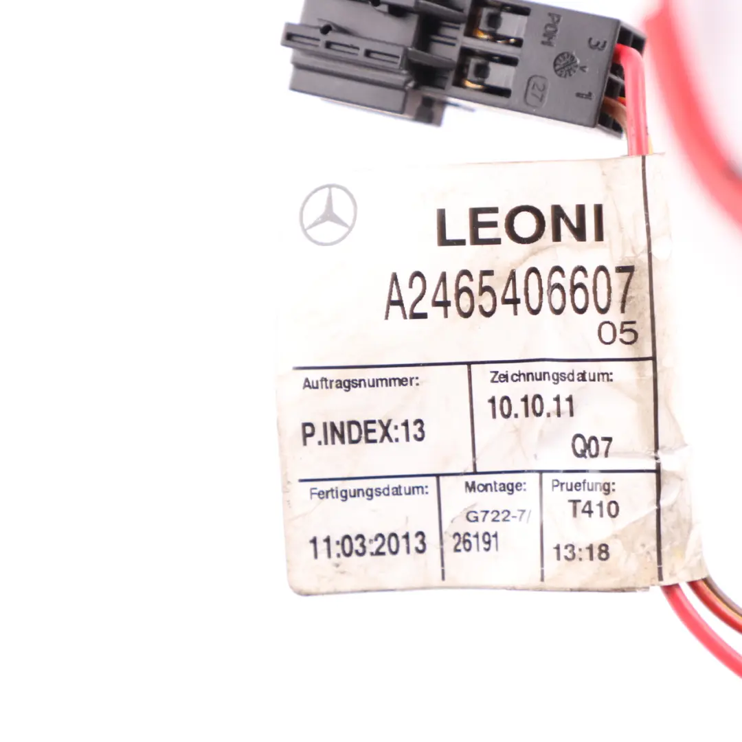 Pluskabel Mercedes W176 W246 Batteriekabel Pluspol Rot für mit Teilenummer A2465406607 Pluskabel Mercedes W176 W246 Batteriekabel Pluspol Rot - SKU A2465406607-1 - Teilenummer A2465406607