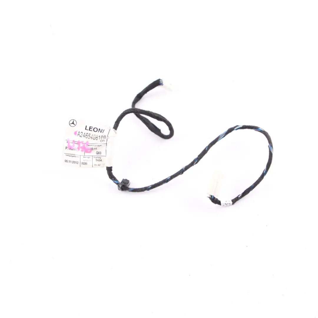 Türverdrahtung Loom Kabel hinten links rechts für Mercedes W176 mit Teilenummer A2465408109 Mercedes W176 Türverdrahtung Loom Kabel hinten links rechts - SKU A2465408109 - Teilenummer A2465408109