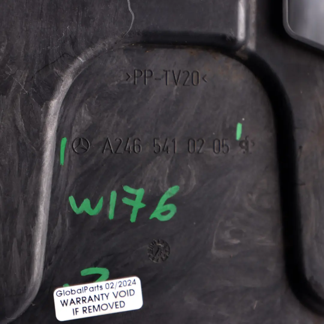 Mercedes W176 W246 Battery Box Trim Housing Cover Support Panel - SKU A2465410205 - Part number A2465410205