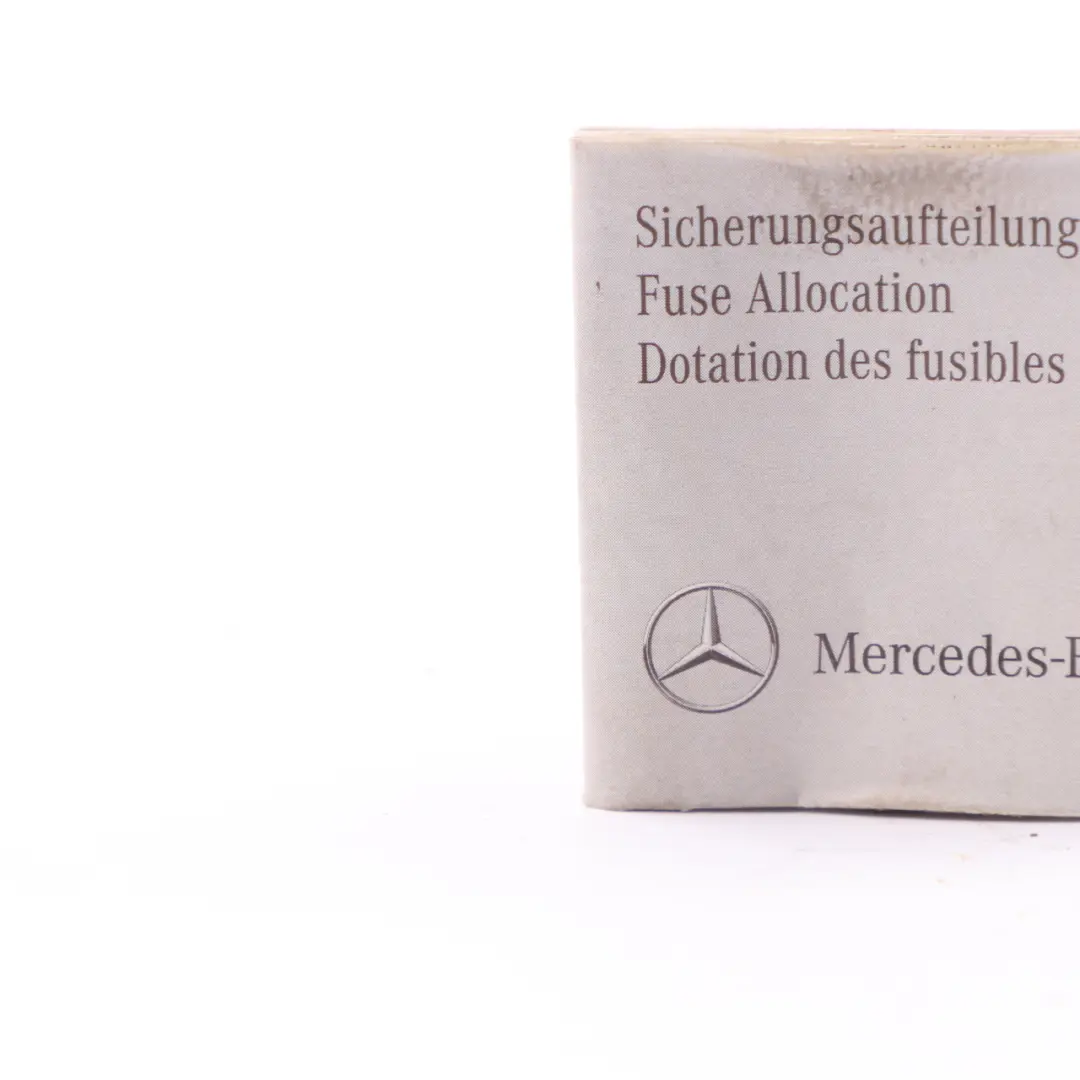 Fuse Box Allocation Fuse Placement Map Card Diagram to Mercedes W176 with Part number A2465840971 Mercedes W176 Fuse Box Allocation Fuse Placement Map Card Diagram - SKU A2465840971 - Part number A2465840971