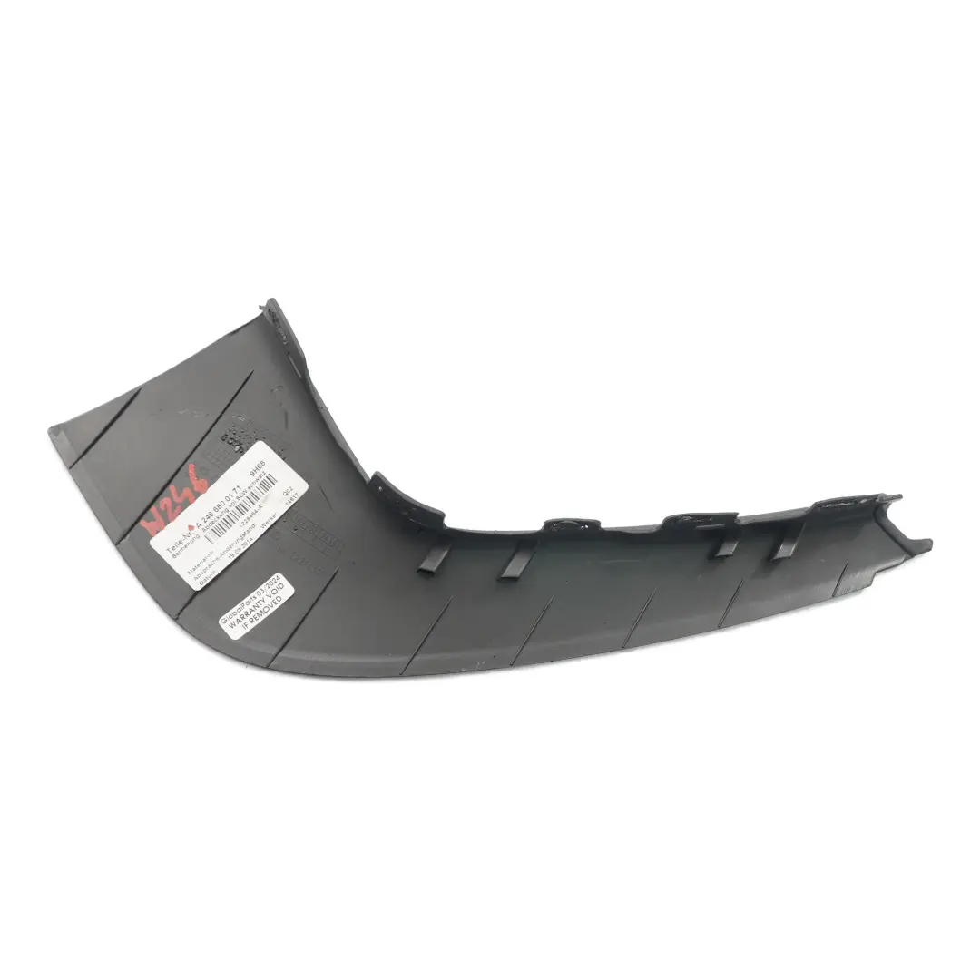  Verkleidung Mercedes W246 Mittelkonsole Abdeckung Rechts Schwarz - SKU A2466800171 - Teilenummer A2466800171