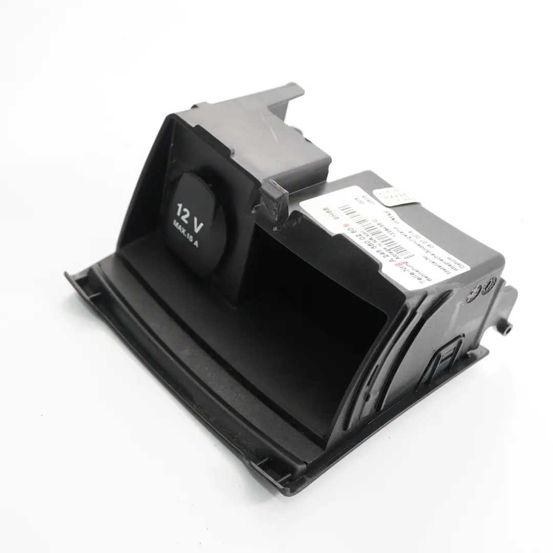 Ashtray Centre Console Rear Ash Tray Storage Socket to Mercedes W246 with Part number A2466800250 Mercedes W246 Ashtray Centre Console Rear Ash Tray Storage Socket - SKU A2466800250 - Part number A2466800250