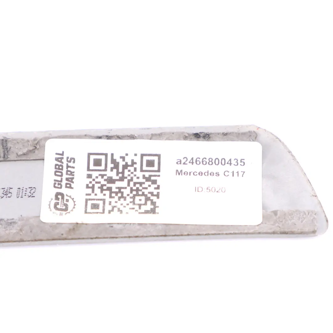 Listwa Nakładka Progu Prawy Tył do Mercedes C117 W176 W246 o numerze a2466800435 Mercedes C117 W176 W246 Listwa Nakładka Progu Prawy Tył - SKU A2466800435 - Numer Części a2466800435