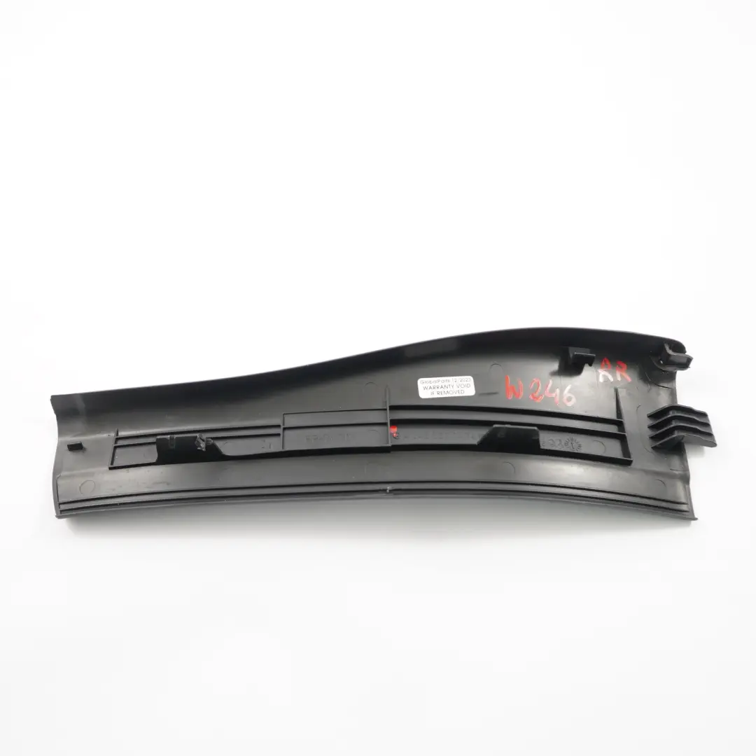 Door Sill Rear Right Trim Entrance Cover Step Plate to Mercedes W246 with Part number A2466800474 Mercedes W246 Door Sill Rear Right Trim Entrance Cover Step Plate - SKU A2466800474 - Part number A2466800474