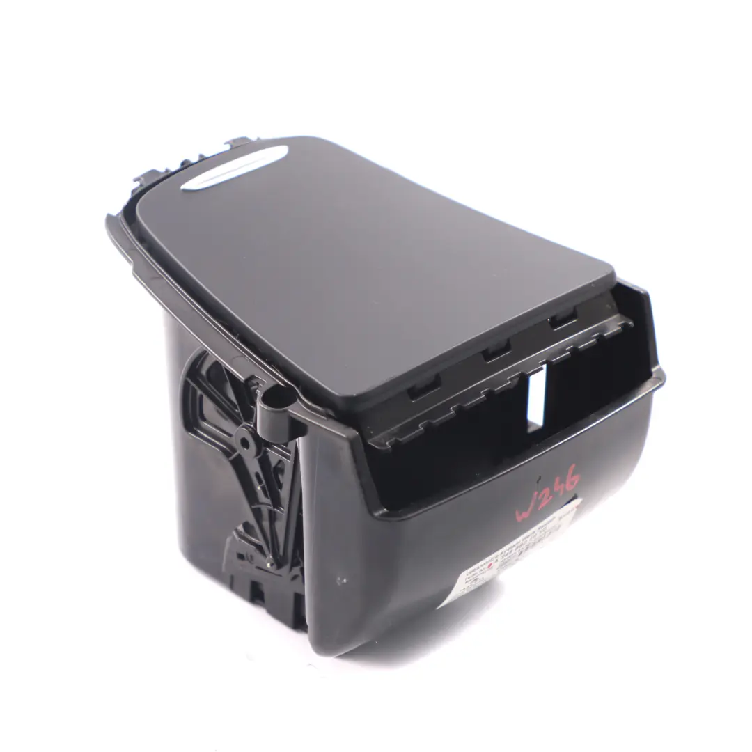 Mercedes W246 Console centrale interna Pannello portaoggetti nero - SKU A2466801010 - Numero di parte A2466801010