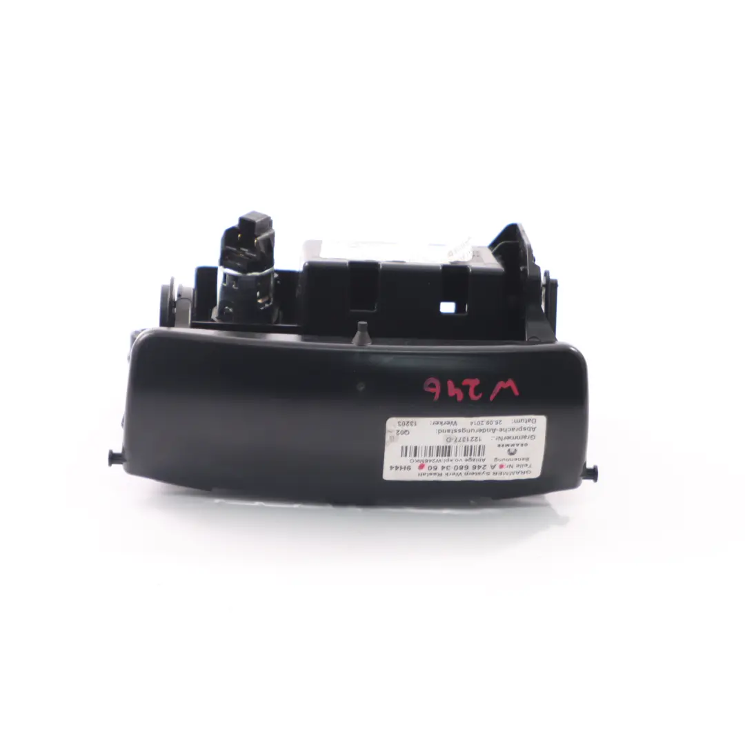  Posacenere Mercedes W246 Vano portaoggetti per console centrale cruscotto Nero - SKU A2466803450 - Numero di parte A2466803450