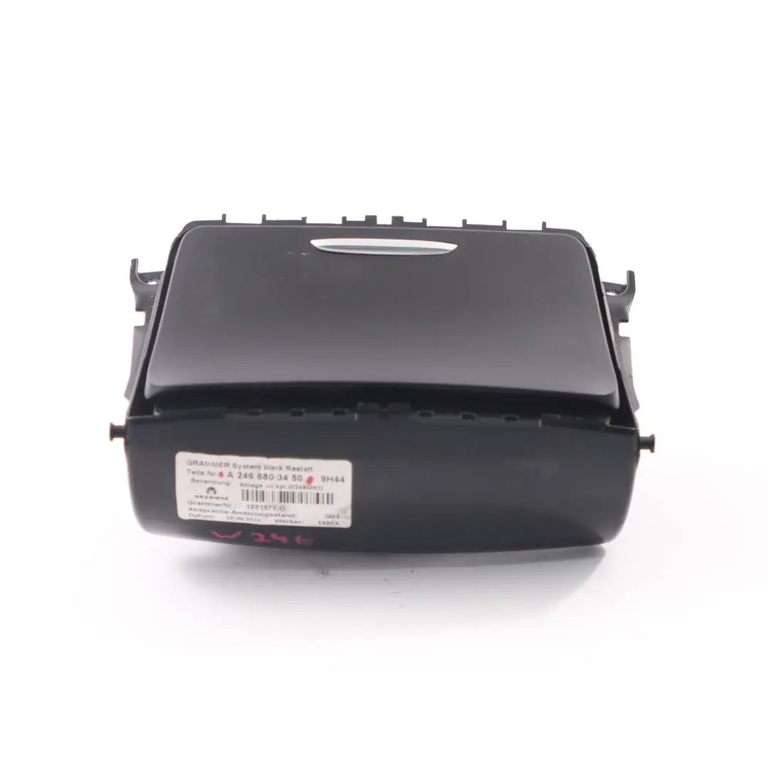  Posacenere Mercedes W246 Vano portaoggetti per console centrale cruscotto Nero - SKU A2466803450 - Numero di parte A2466803450