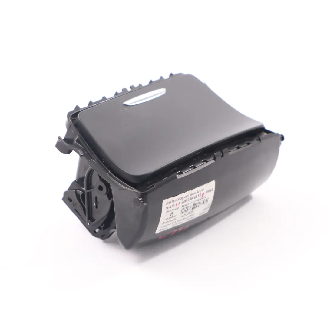  Cendrier Mercedes W246 Console centrale Tableau bord Compartiment rangement Noir - SKU A2466803450 - Numéro de pièce A2466803450