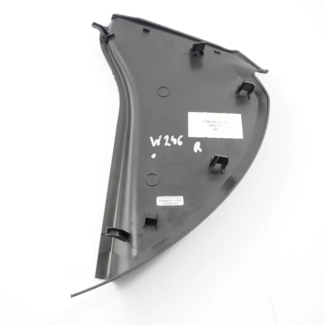 Mercedes A246 Tableau bord Panneau d'instrumentation Couvercle Droit - SKU A2466804202 - Numéro de pièce A2466804202