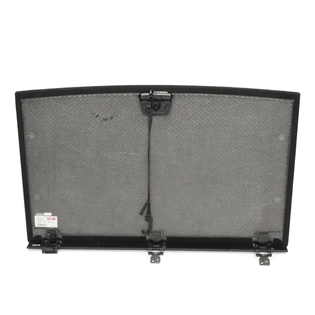 Mercedes W246 Boot Trunk Floor Rear Loading Trim Panel Carpet Black - SKU A2466805802 - Part number A2466805802