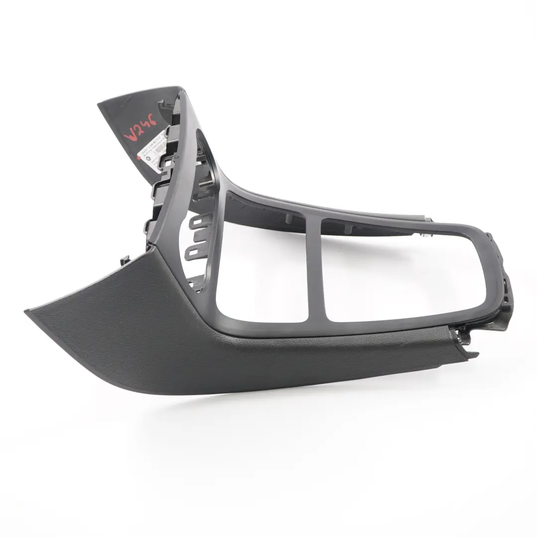 Centre Console Ashtray A/C Panel Cover Trim Frame to Mercedes W246 with Part number A2466807302 Mercedes W246 Centre Console Ashtray A/C Panel Cover Trim Frame - SKU A2466807302 - Part number A2466807302