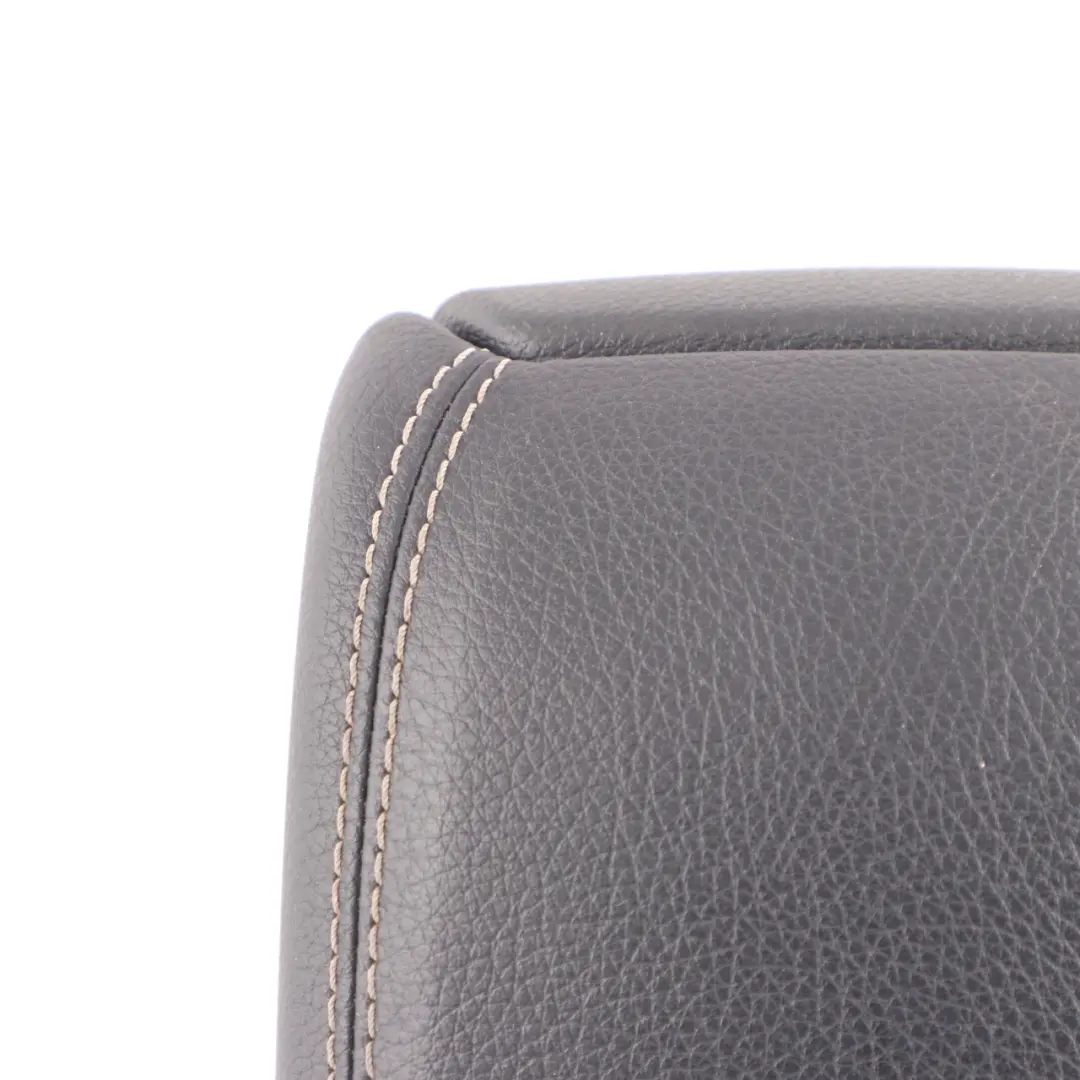  Bracciolo Mercedes W176 W246 console centrale Coperchio portaoggetti pelle nera - SKU A2466808901-1 - Numero di parte A2466808901