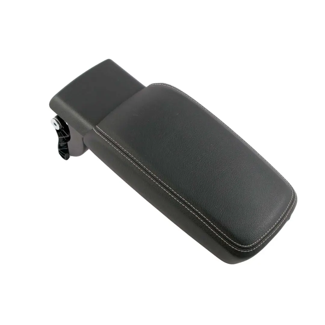 Mercedes W176 Console Centrale Accoudoir Rangement Cuir Noir - SKU A2466808901 - Numéro de pièce A2466808901