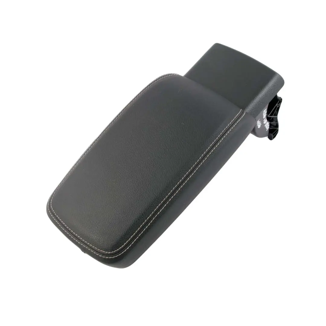 Mercedes W176 Console Centrale Accoudoir Rangement Cuir Noir - SKU A2466808901 - Numéro de pièce A2466808901