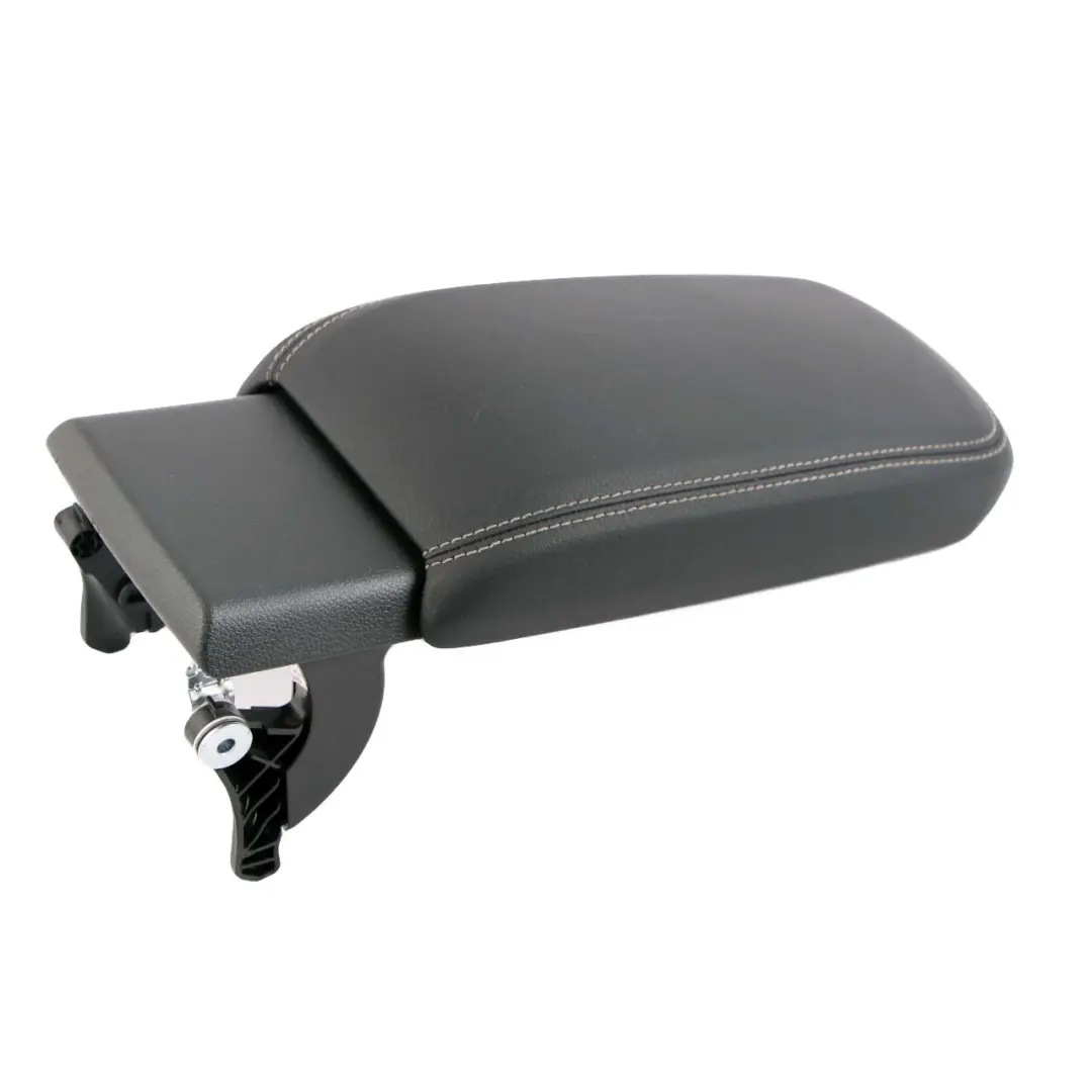 Mercedes W176 Console Centrale Accoudoir Rangement Cuir Noir - SKU A2466808901 - Numéro de pièce A2466808901