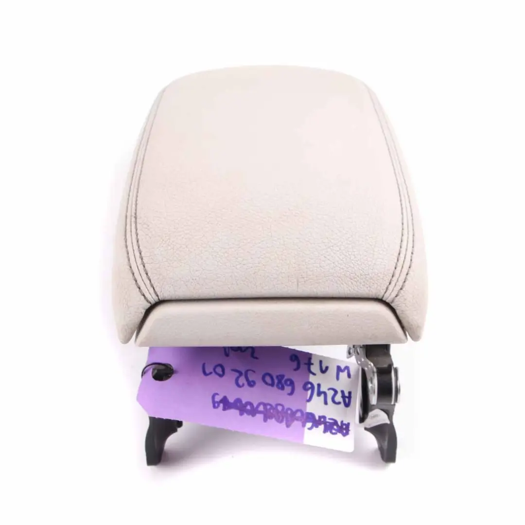 Arm Rest Mercedes W176 W246 Centre Console Cover Panel Armrest Beige to with Part number A2466809201 Arm Rest Mercedes W176 W246 Centre Console Cover Panel Armrest Beige - SKU A2466809201 - Part number A2466809201