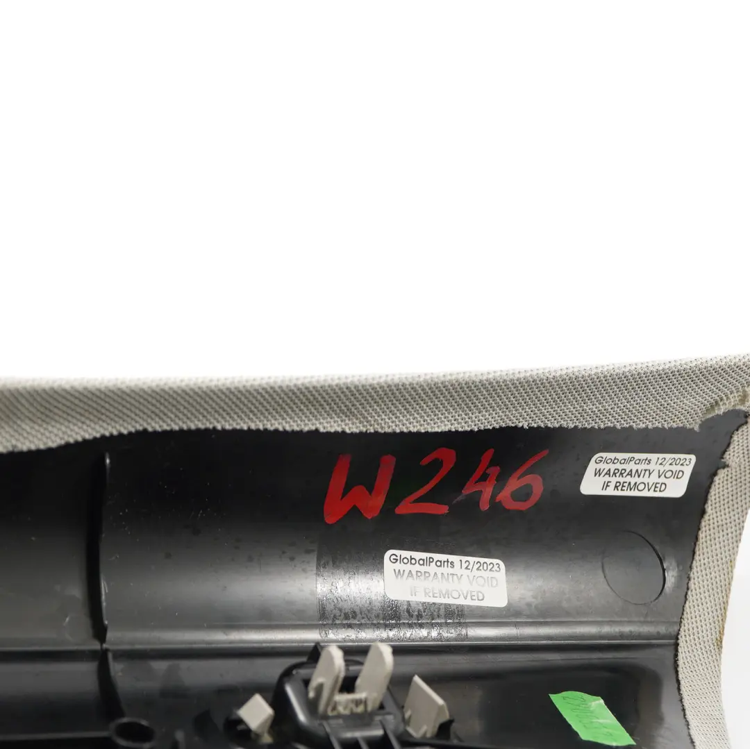 Interni A Colonna Copertura Colonna Destra Grigio per Mercedes W246 con numero di parte A2466901400 Mercedes W246 Interni A Colonna Copertura Colonna Destra Grigio - SKU A2466901400 - Numero di parte A2466901400