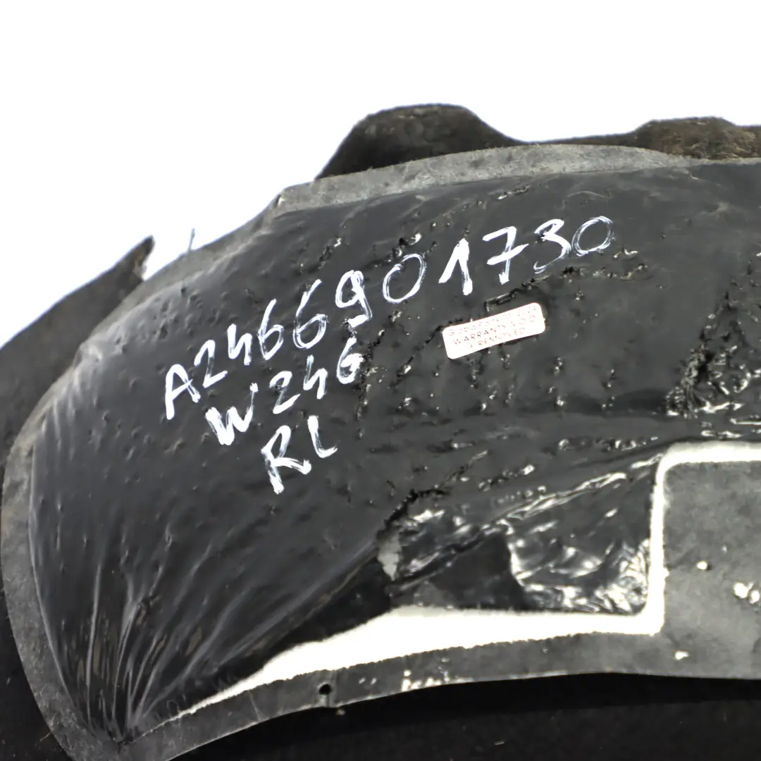 Mercedes W246 Wheel Arch Housing Wheelhouse Rear Left N/S - SKU A2466901730 - Part number A2466901730