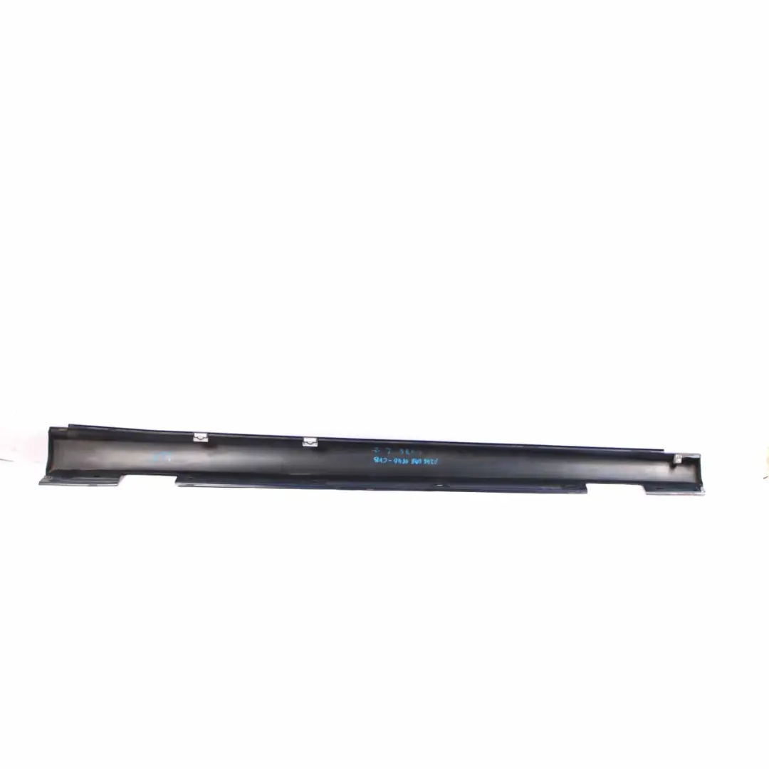 Mercedes W176 Side Skirt Trim Door Sill Cover Left N/S Cavansite Blue - 890 - SKU A2466980554-CVB - Part number A2466980554