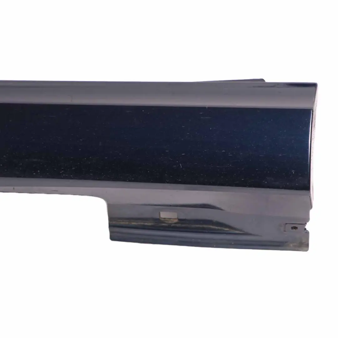 Side Skirt Trim Door Sill Cover Left N/S Cavansite Blue - 890 to Mercedes W176 with Part number A2466980554 Mercedes W176 Side Skirt Trim Door Sill Cover Left N/S Cavansite Blue - 890 - SKU A2466980554-CVB - Part number A2466980554