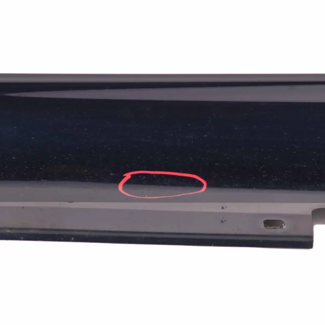 Mercedes W176 Side Skirt Trim Door Sill Cover Left N/S Cavansite Blue - 890 - SKU A2466980554-CVB - Part number A2466980554