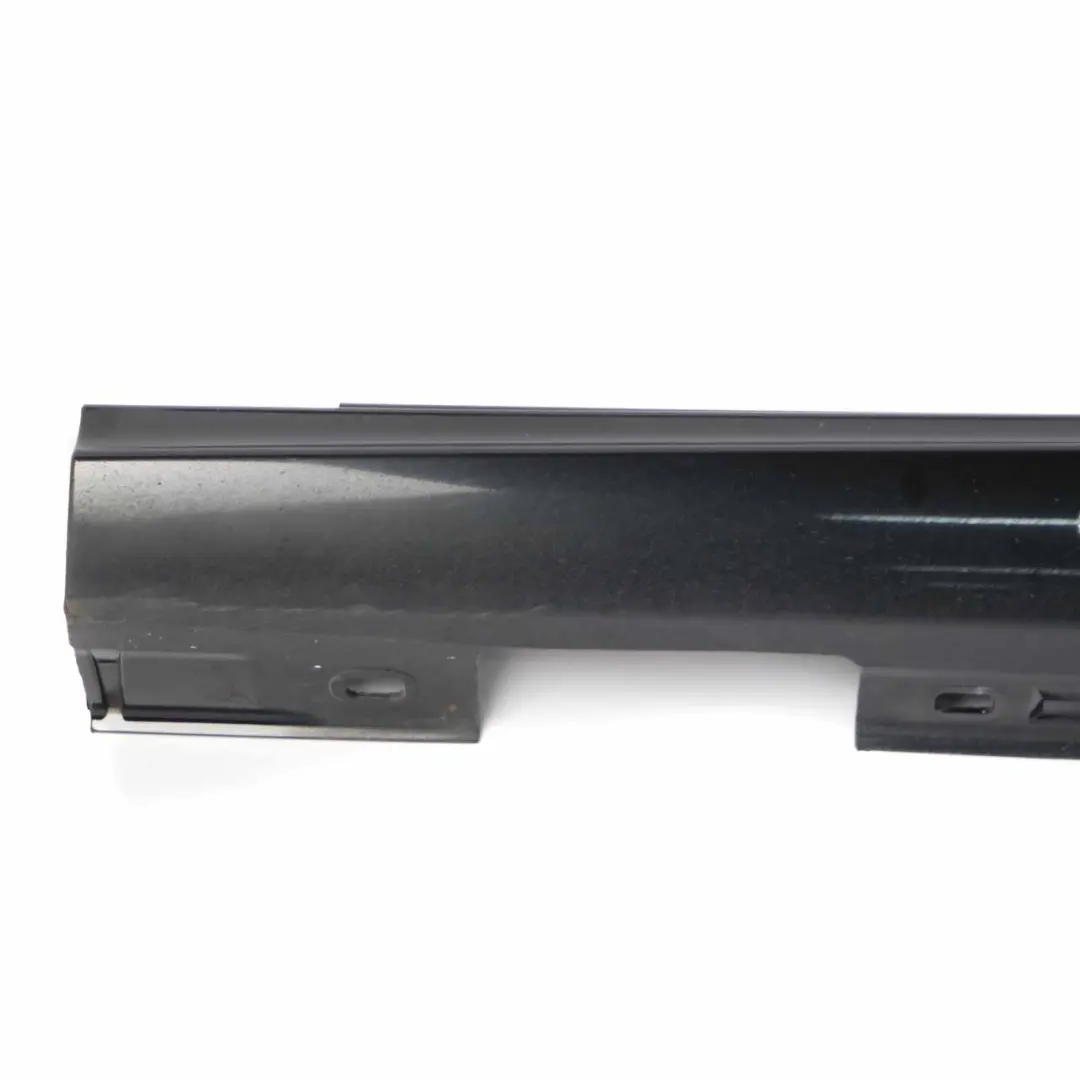 Side Skirt Left N/S Door Sill Cover W117 W246 Cosmic Black - 191 to Mercedes W176 with Part number A2466980554 Mercedes W176 Side Skirt Left N/S Door Sill Cover W117 W246 Cosmic Black - 191 - SKU A2466980554-KB1 - Part number A2466980554