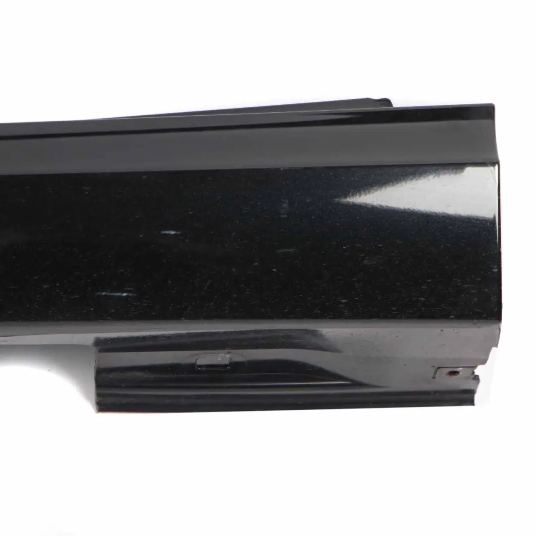 Side Skirt Left N/S Door Sill Cover W117 W246 Cosmic Black - 191 to Mercedes W176 with Part number A2466980554 Mercedes W176 Side Skirt Left N/S Door Sill Cover W117 W246 Cosmic Black - 191 - SKU A2466980554-KB1 - Part number A2466980554