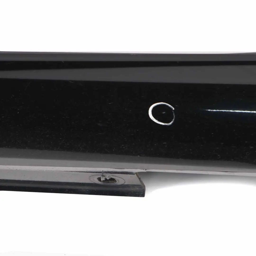 Side Skirt Left N/S Door Sill Cover W117 W246 Cosmic Black - 191 to Mercedes W176 with Part number A2466980554 Mercedes W176 Side Skirt Left N/S Door Sill Cover W117 W246 Cosmic Black - 191 - SKU A2466980554-KB1 - Part number A2466980554