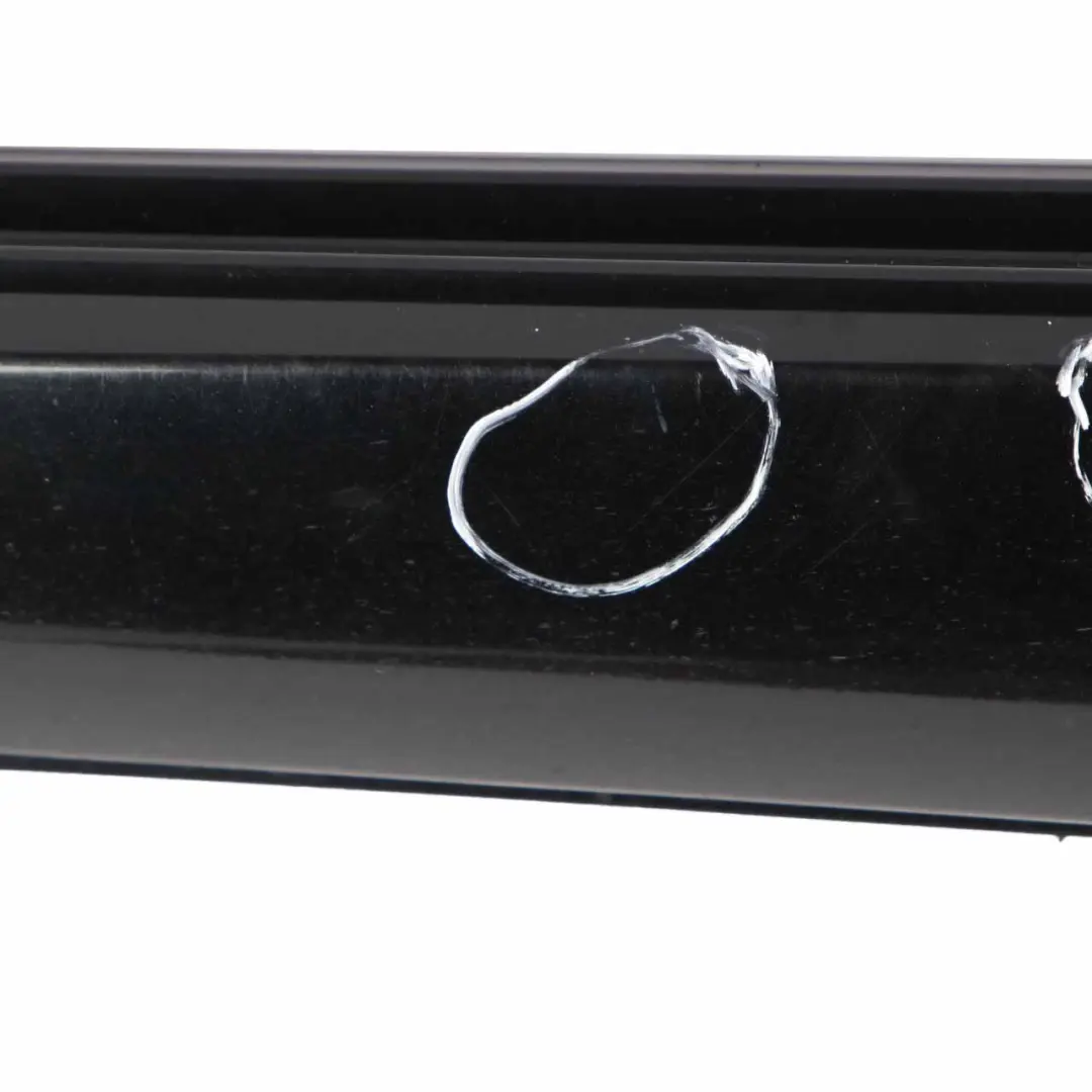 Side Skirt Left N/S Door Sill Cover W117 W246 Cosmic Black - 191 to Mercedes W176 with Part number A2466980554 Mercedes W176 Side Skirt Left N/S Door Sill Cover W117 W246 Cosmic Black - 191 - SKU A2466980554-KB1 - Part number A2466980554