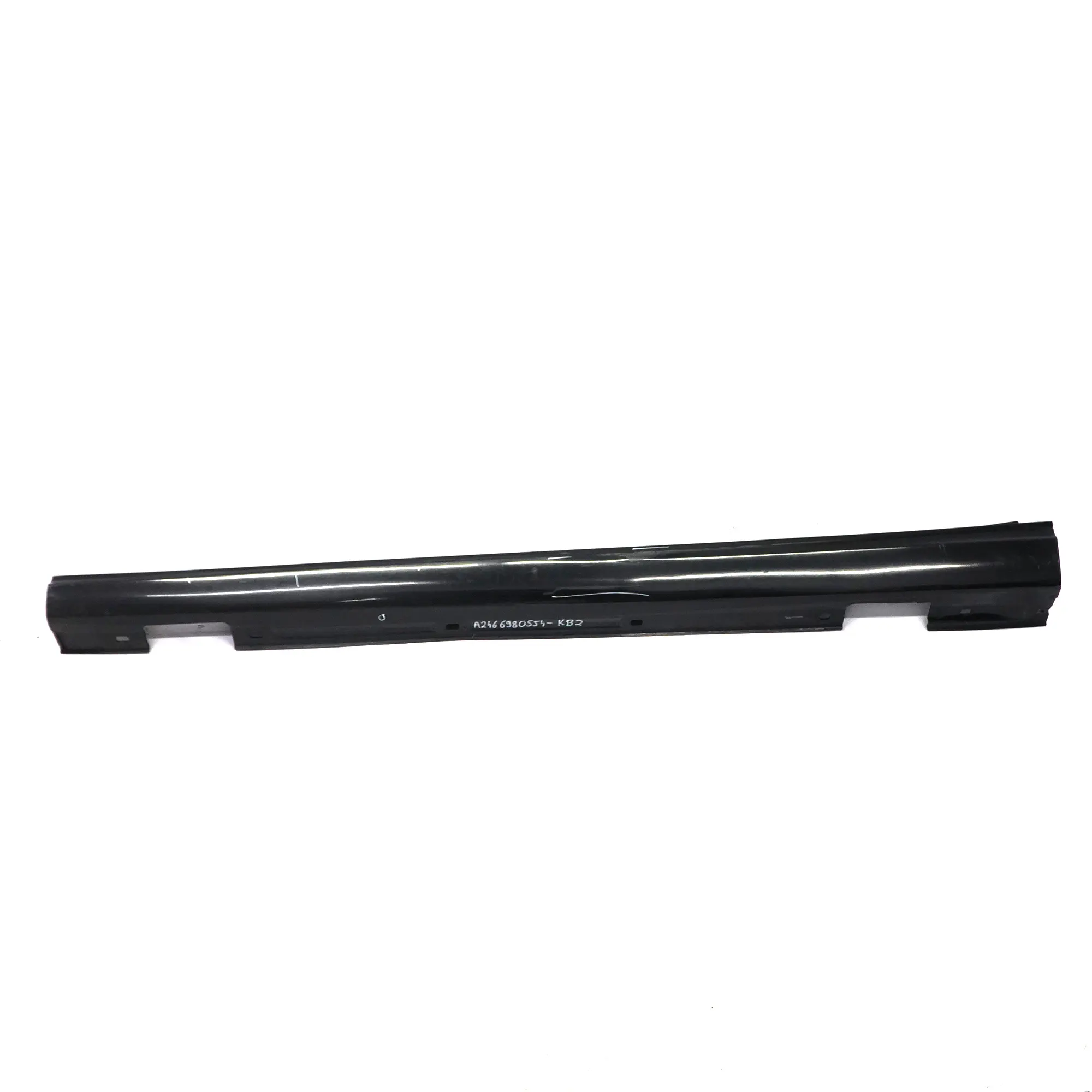 Mercedes W176 jupe latérale gauche couvre seuil W117 W246 Cosmic Black - 191