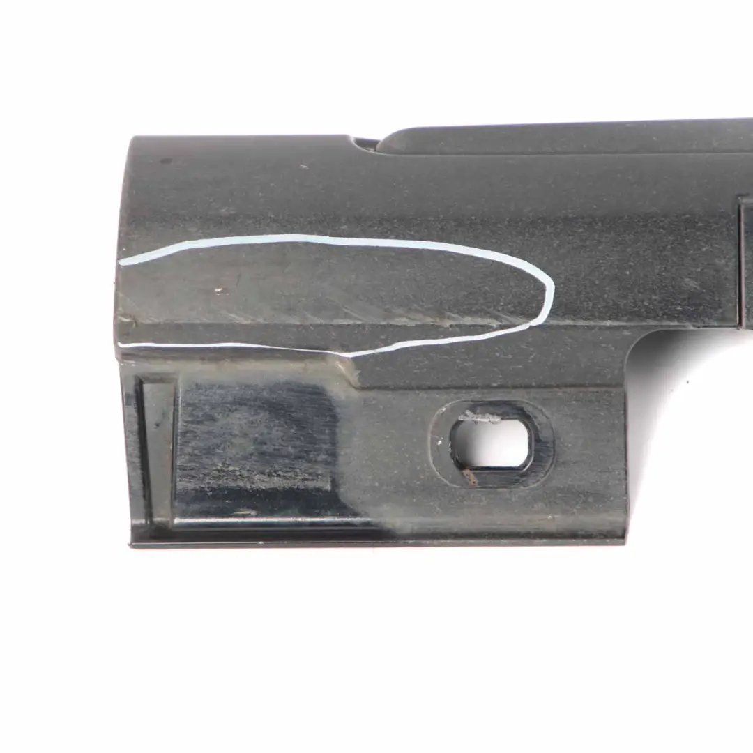 Side Skirt Left N/S Door Sill Cover W117 W246 Cosmic Black - 191 to Mercedes W176 with Part number A2466980554 Mercedes W176 Side Skirt Left N/S Door Sill Cover W117 W246 Cosmic Black - 191 - SKU A2466980554-KB - Part number A2466980554