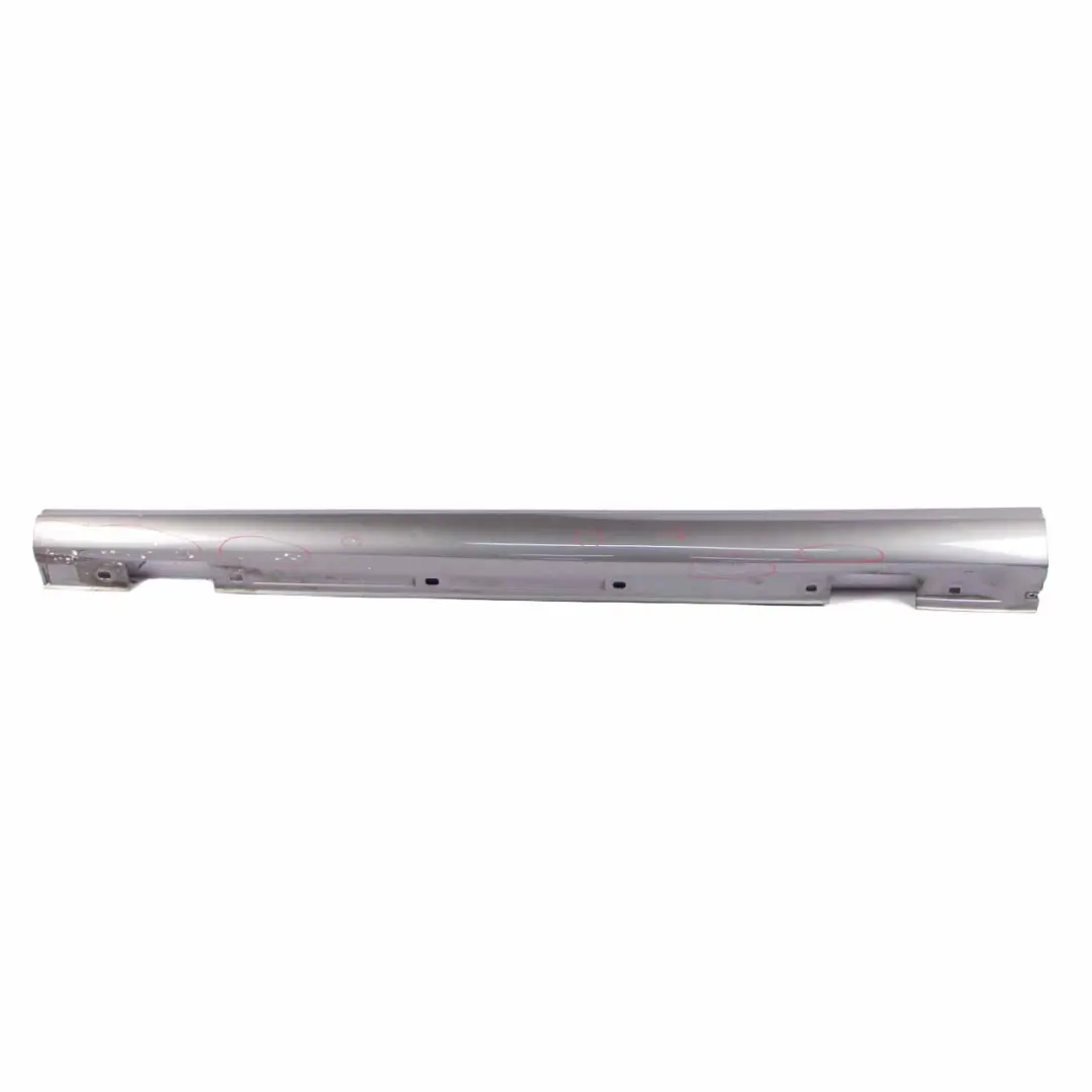 Side Skirt Left N/S Door Sill Cover W117 W246 Mountain Grey - 787 to Mercedes W176 with Part number A2466980554 Mercedes W176 Side Skirt Left N/S Door Sill Cover W117 W246 Mountain Grey - 787 - SKU A2466980554-MG - Part number A2466980554