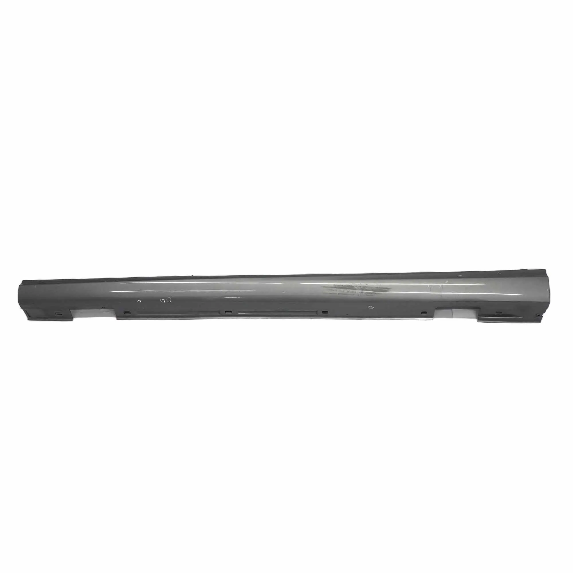 Mercedes W176 Faldón lateral izquierdo Cubre umbral de puerta Mountain Grey 787