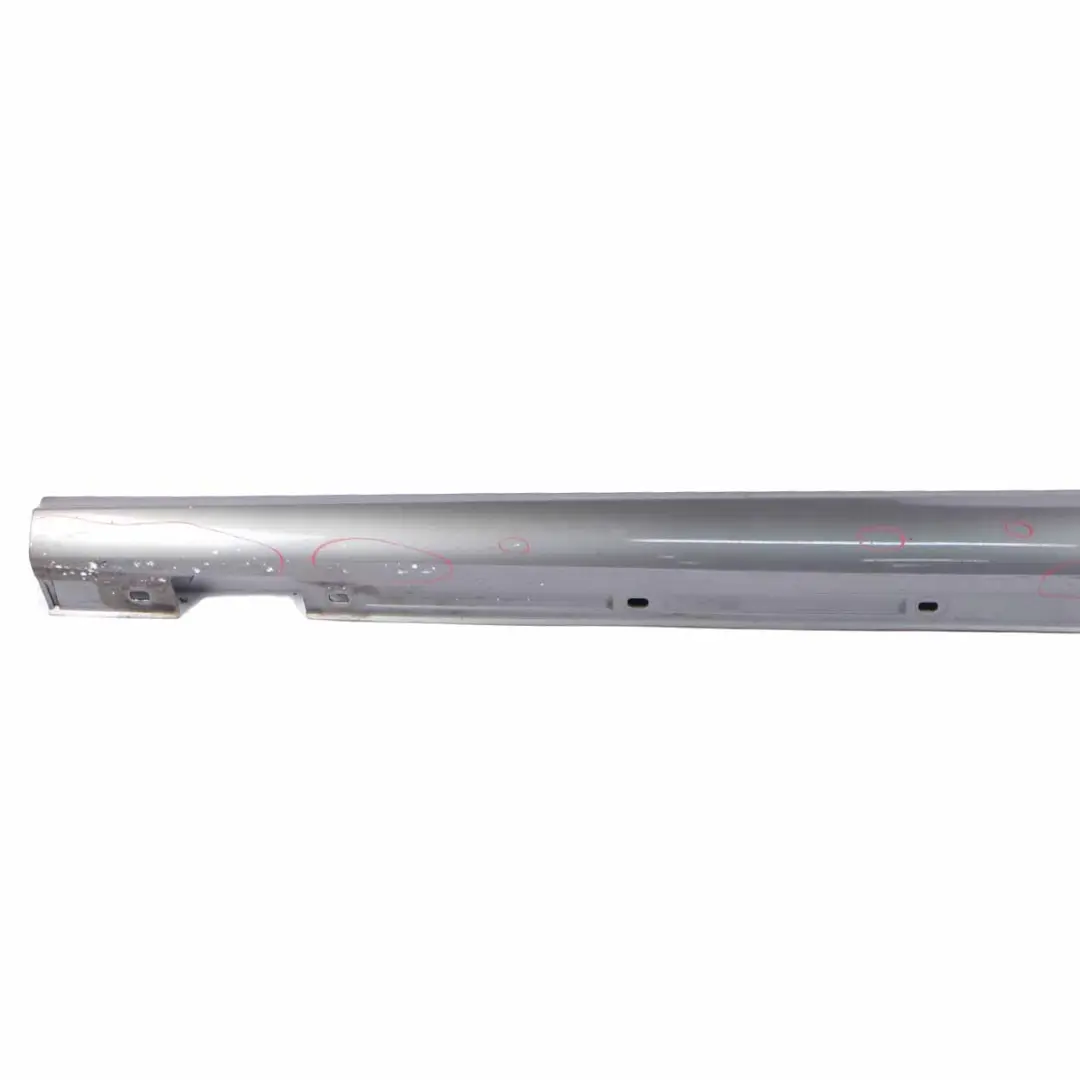 Side Skirt Left N/S Door Sill Cover W117 W246 Mountain Grey - 787 to Mercedes W176 with Part number A2466980554 Mercedes W176 Side Skirt Left N/S Door Sill Cover W117 W246 Mountain Grey - 787 - SKU A2466980554-MG - Part number A2466980554